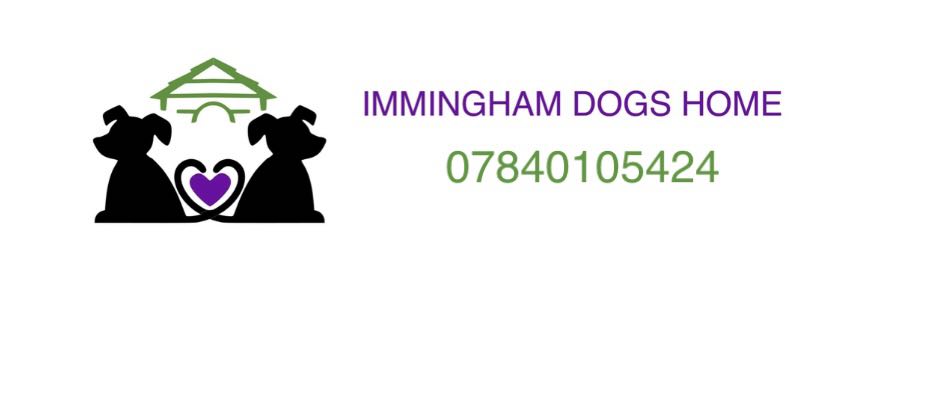 Immingham Dogs Home logo and phone number